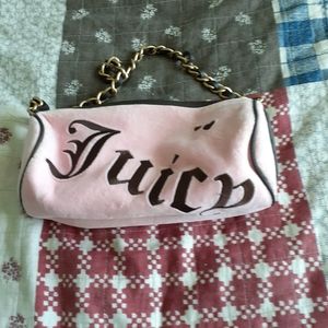 Juicy Couture barrel shoulder purse